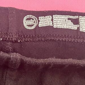 Wonder Nation Dark Brown Leggings